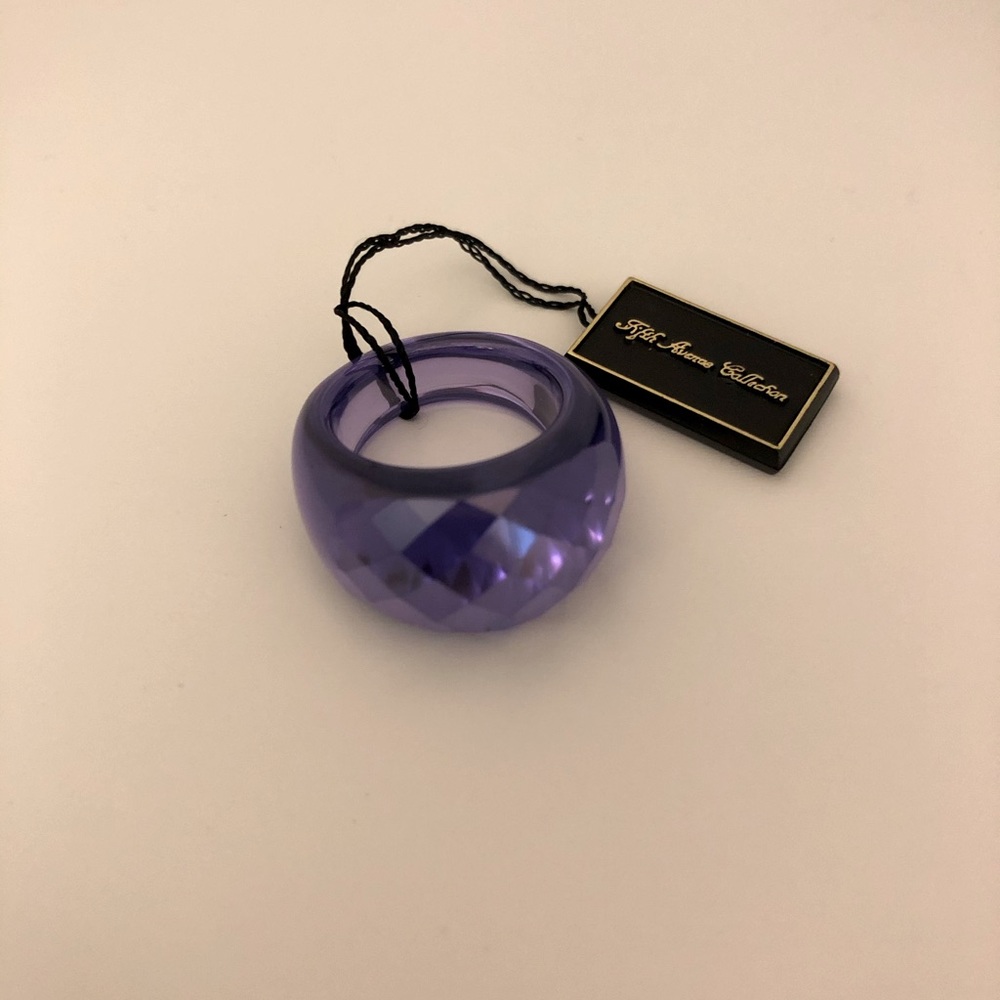 Purple etched ring